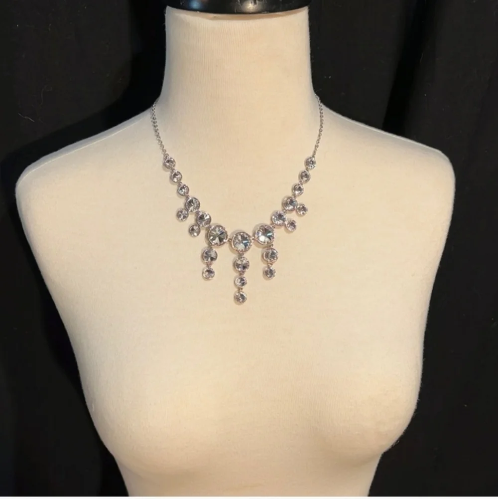Ted Baker Crystal Chandelier Necklace